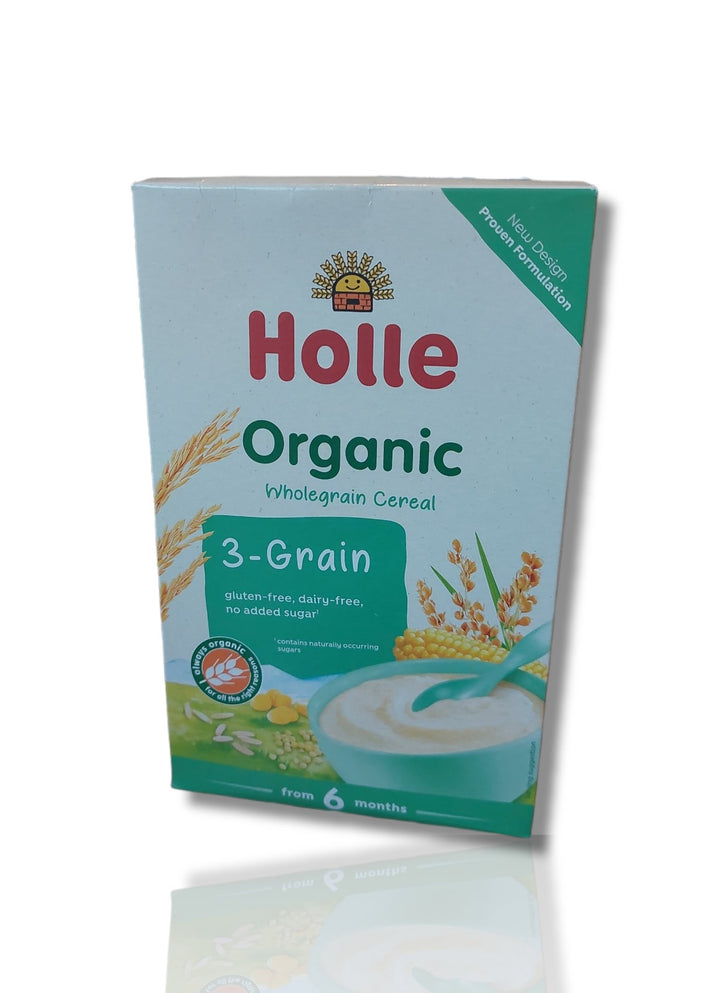 Holle Organic 3-Grain Cereal 250gm - HealthyLiving.ie