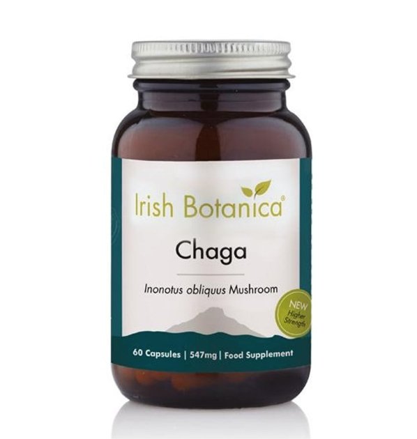 Irish Botanica Chaga 60caps - HealthyLiving.ie