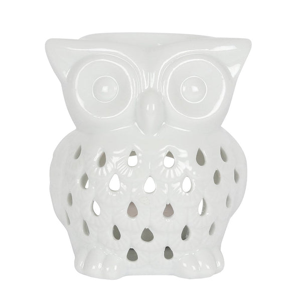 Jones Home & Gift Ceramic Owl Oil burner - HealthyLiving.ie
