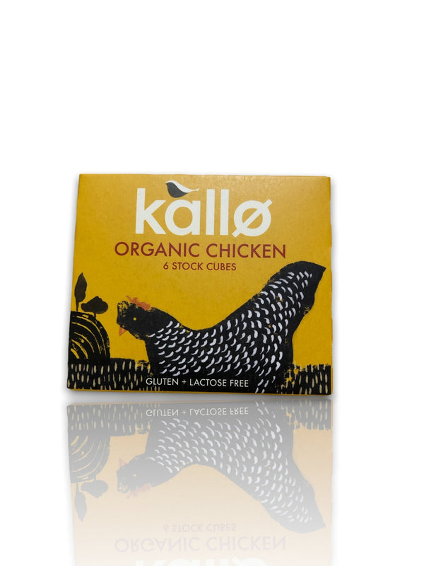 Kallo Organic Chicken 6 Stock Cubes - HealthyLiving.ie