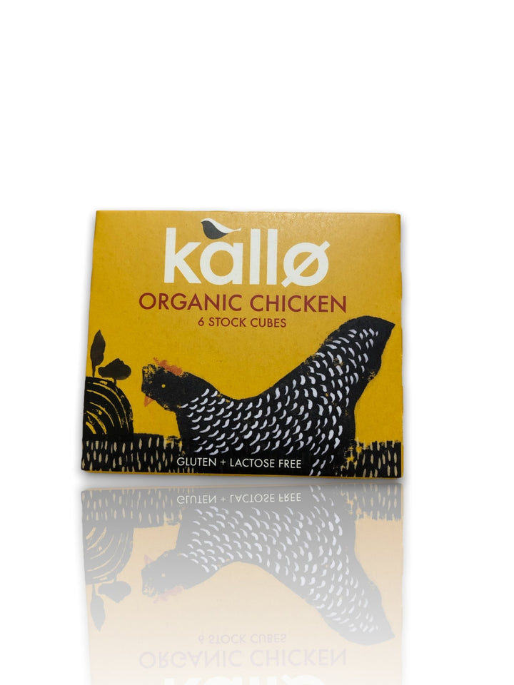 Kallo Organic Chicken 6 Stock Cubes - HealthyLiving.ie