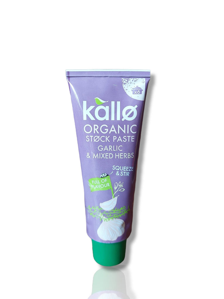 Kallo Stock Paste Garlic and Mixed Herbs 100gm - HealthyLiving.ie