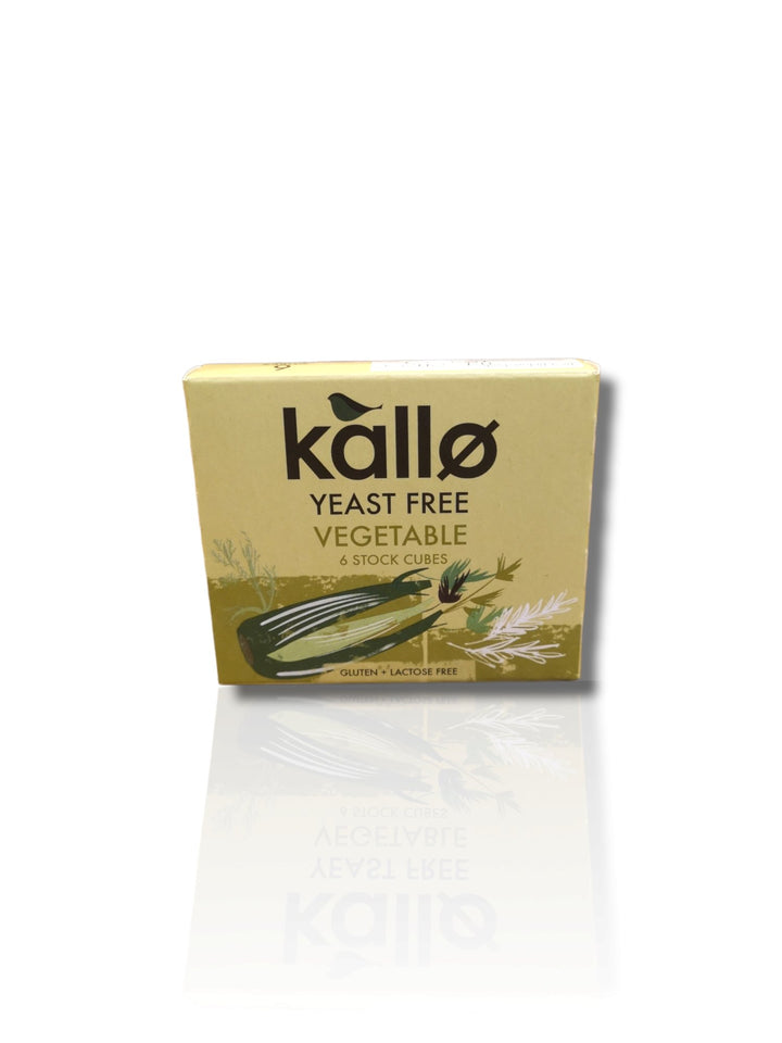 Kallo Yeast Free Vegetables 6 stock cubes - HealthyLiving.ie