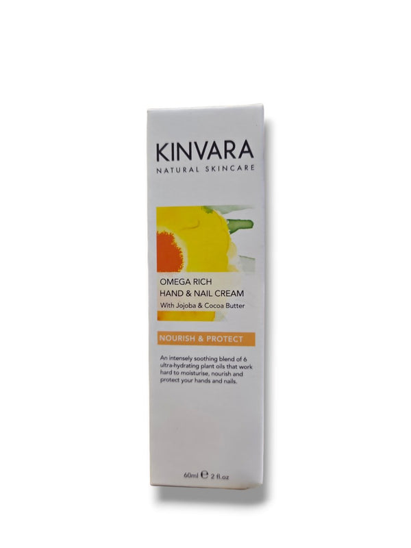 Kinvara Omega Rich Hand and Nail Cream 60ml - Healthy Living