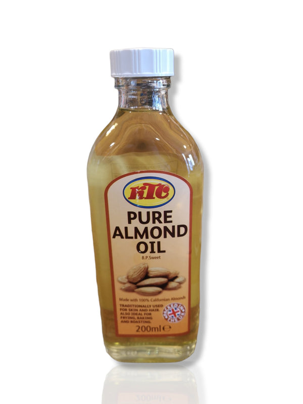 KTC Pure Almond Oil 200ml - HealthyLiving.ie