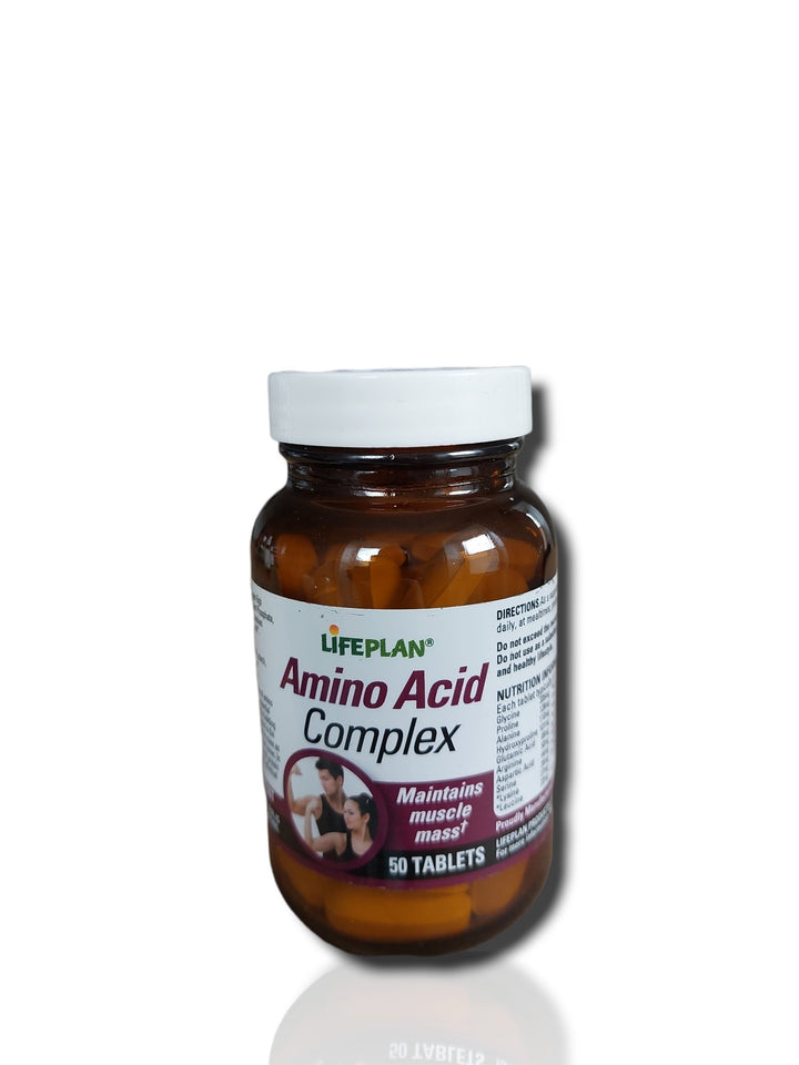 Lifeplan Amino Acid Complex 50 tabs - HealthyLiving.ie