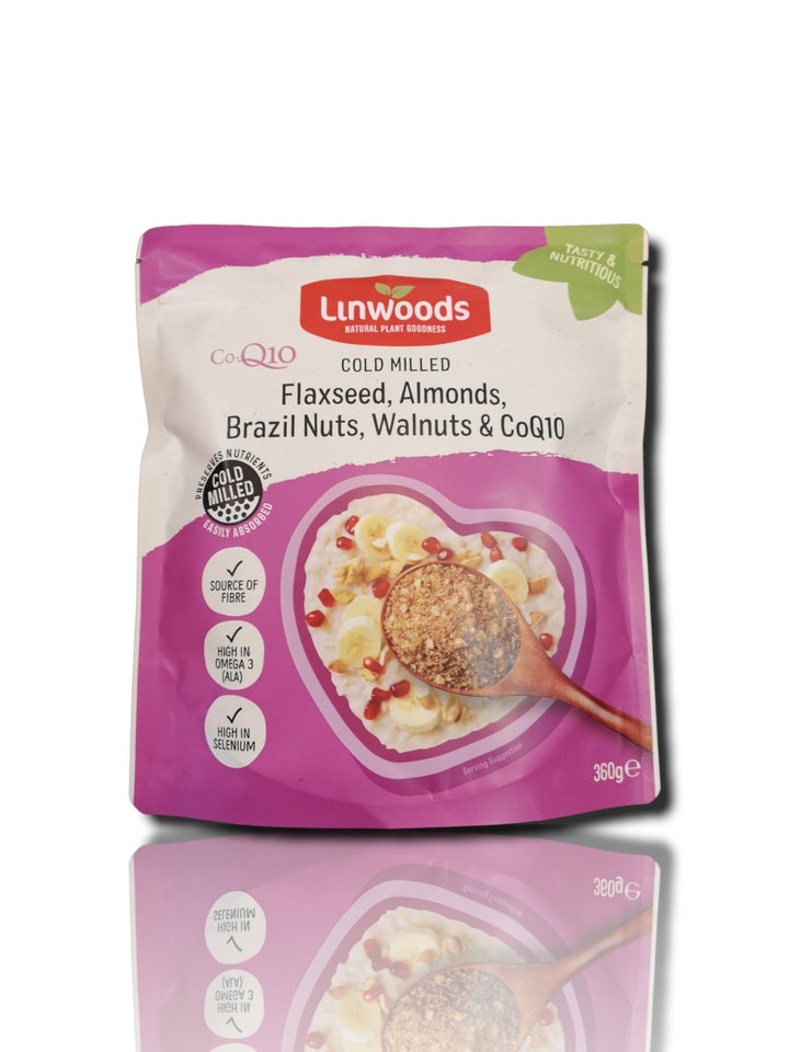 Linwoods Cold Milled Flaxseed mix & CoQ10 - HealthyLiving.ie