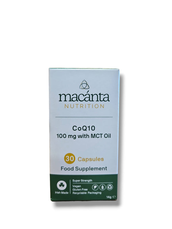 Macanta CoQ10 100mg with MCT Oil 30 capsules - Healthy Living