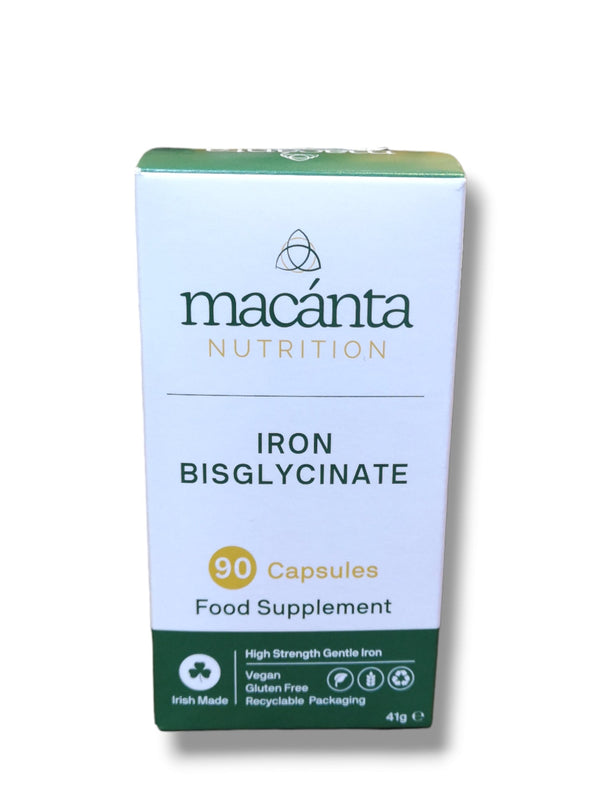 Macánta Iron Bisglycinate 25mg 90 Capsules - Healthy Living