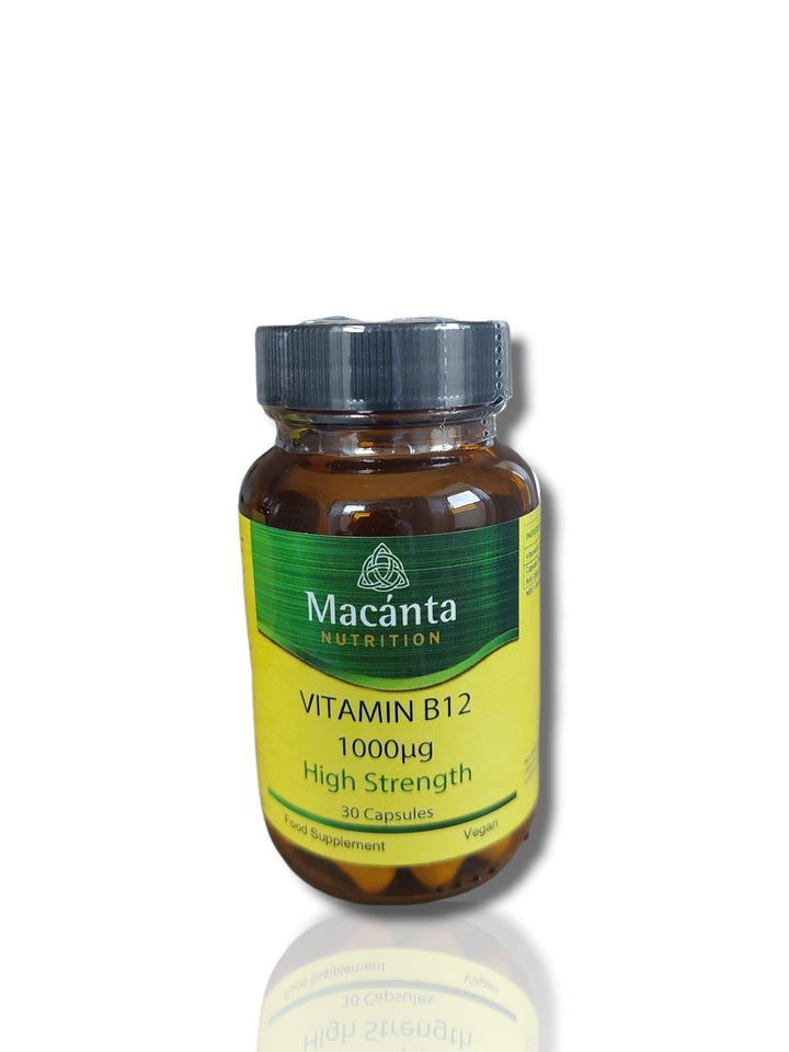 Macanta Vitamin B12 30caps - HealthyLiving.ie