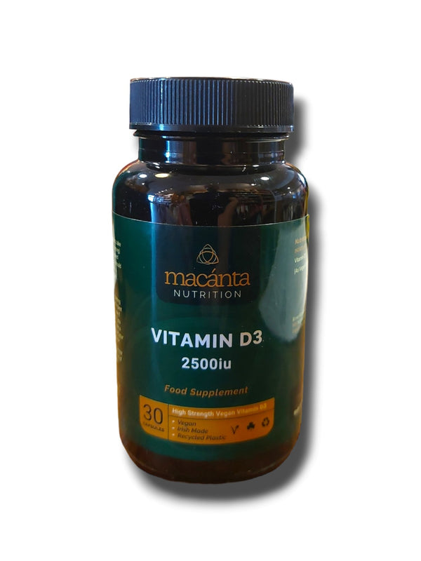 Macanta Vitamin D3 2500iu 30caps - Healthy Living