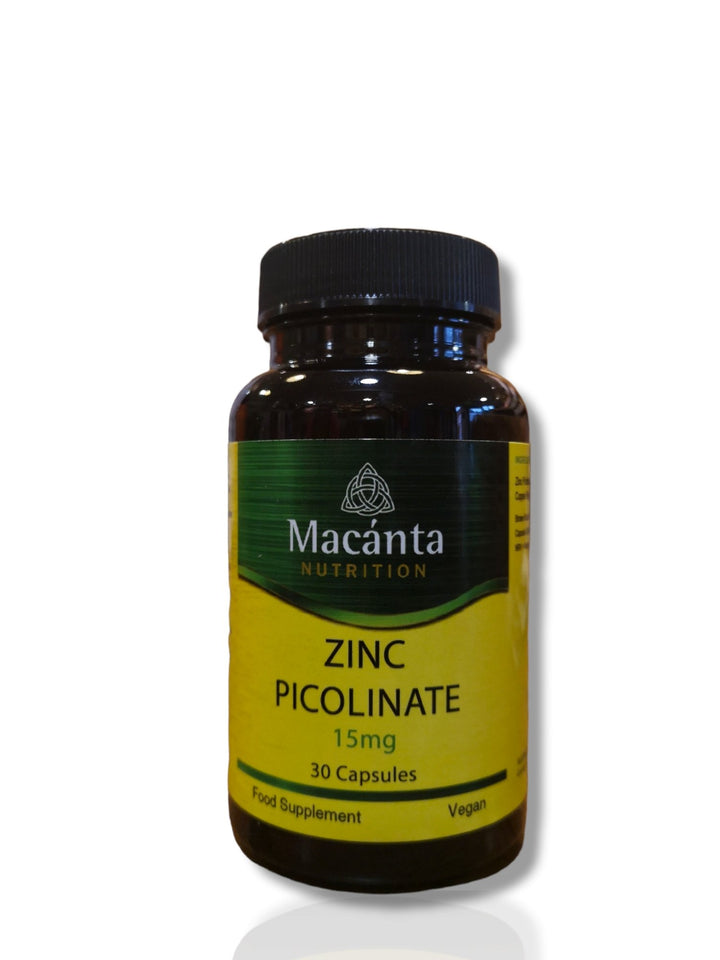 Macanta Zinc Picolinate 30caps - HealthyLiving.ie
