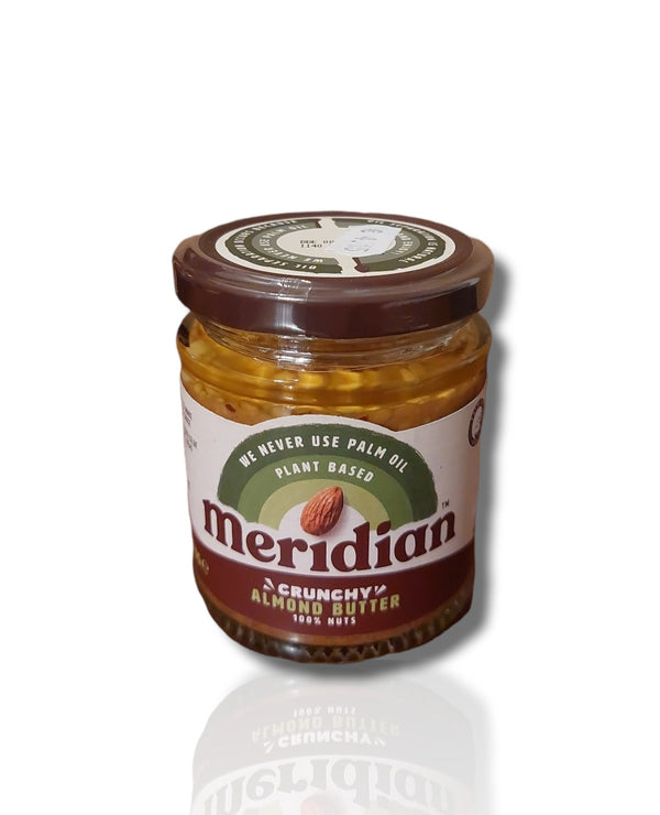 Meridian Crunchy Almond Butter 170gm - HealthyLiving.ie