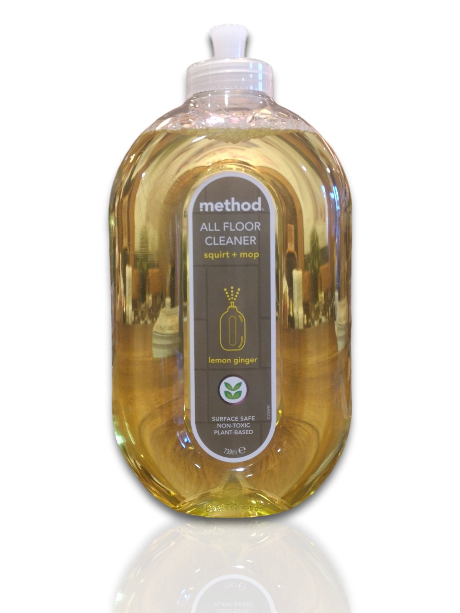 Method Floor Cleaner Lemon Ginger 739ml Healthy Living