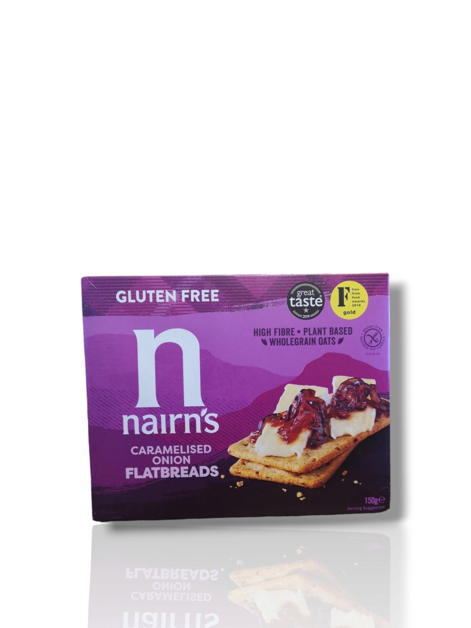 Nairn's Caramelised Onion Flatbreads 150g Healthy Living