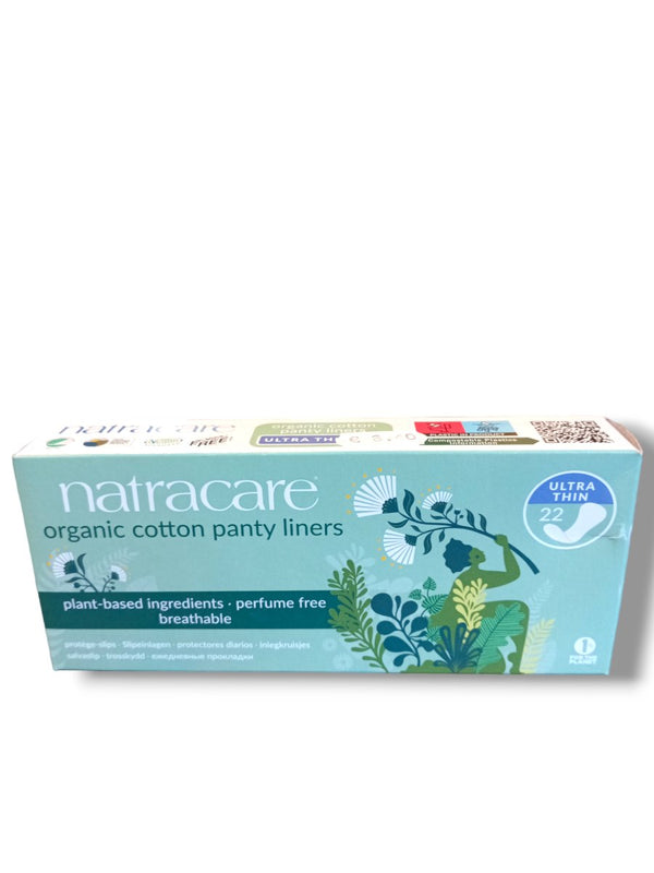 Natracare Organic Cotton Panty Liners 22 Ultra Thin - Healthy Living