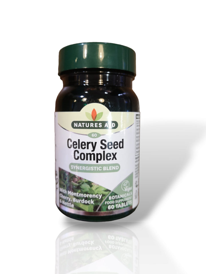 Natures Aid Celery Seed Complex 60 Tablets - Healthy Living