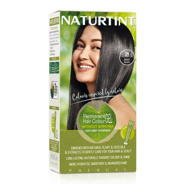 Naturtint Permanent Hair Colour 1N Ebony Black - HealthyLiving.ie