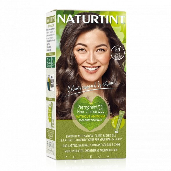Naturtint Permanent Hair Colour 5N Light Chestnut Brown - HealthyLiving.ie