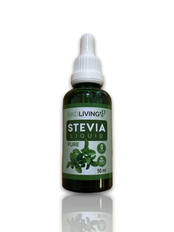NKD Living Stevia Liquid 50ml - HealthyLiving.ie
