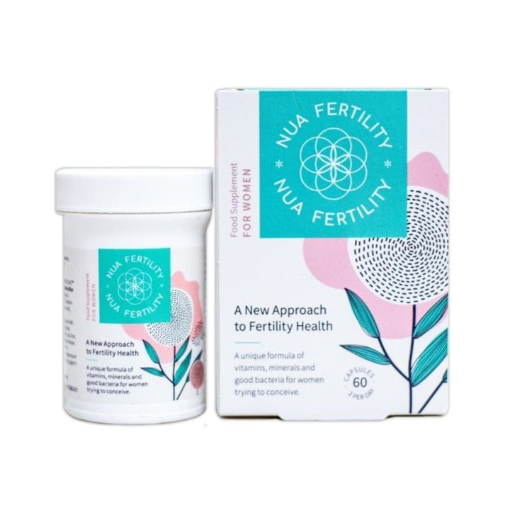 Nua Fertility A New Approach to Fertility Health Food Supplement for Women 60 Caps - Healthy Living