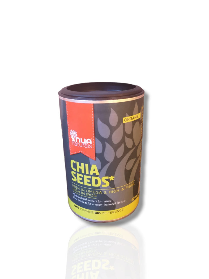 Nua Natural Chia Seeds 200gm - HealthyLiving.ie