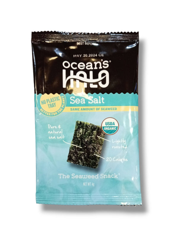 Ocean's Halo The Seaweed Snack 4g - Healthy Living