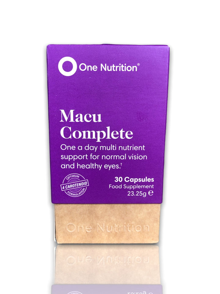 One Nutrition Macu Complete 30caps - HealthyLiving.ie