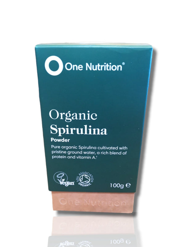 One Nutrition Organic Spirulina Powder 100g - HealthyLiving.ie