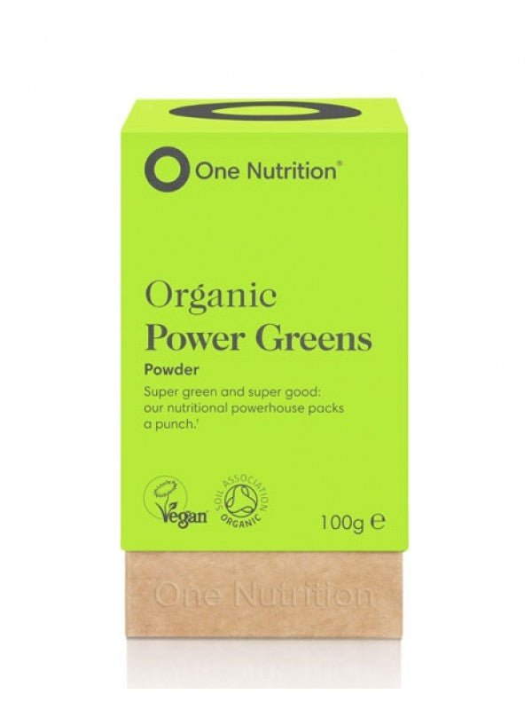 One Nutrition Power Greens (POWDER) 100gm - HealthyLiving.ie