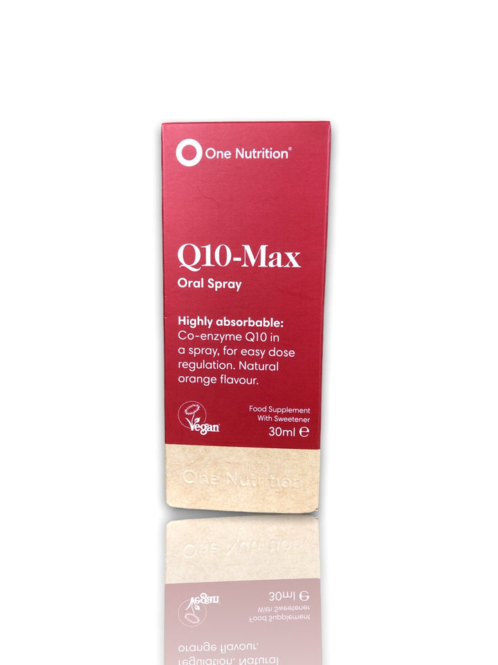 One Nutrition Q10-Max Oral Spray 30ml - HealthyLiving.ie