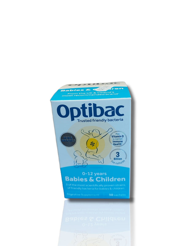 Optibac 0-12 years Babies & Children 30 sachets - HealthyLiving.ie
