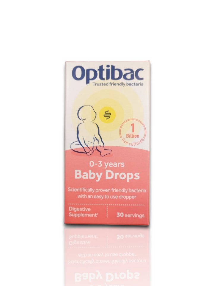 Optibac 0-3 years Baby Drops 30 Servings - Healthy Living