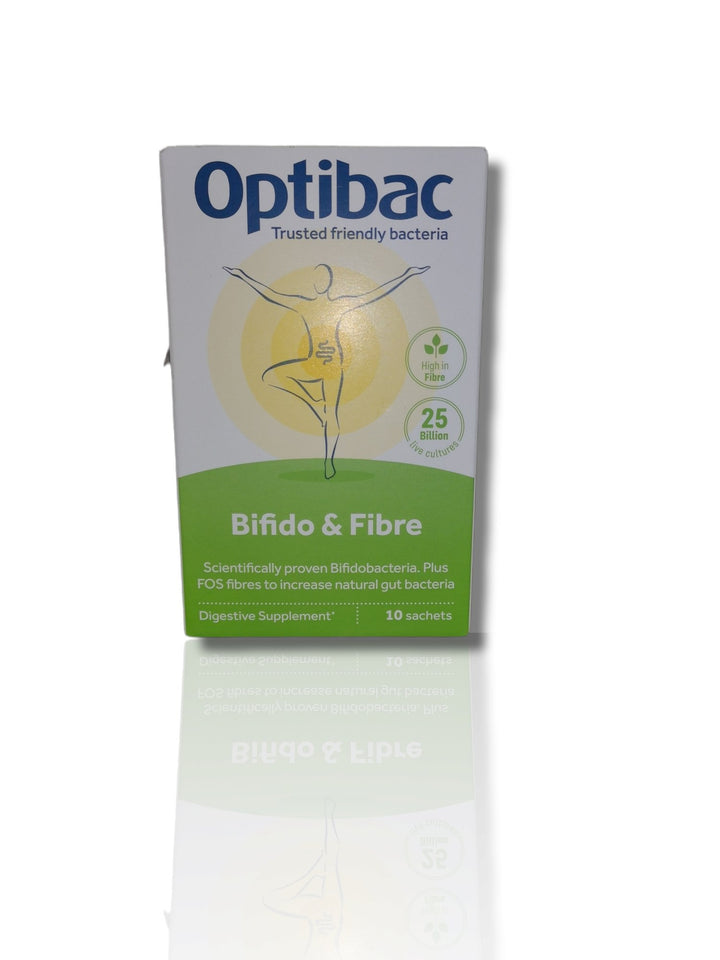 OptiBac Probiotics Bifidobacteria & Fibre 10 sachets - HealthyLiving.ie