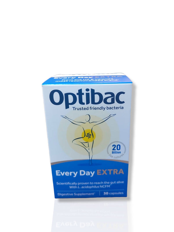 OptiBac Probiotics For Every Day Extra Strength 30caps - HealthyLiving.ie