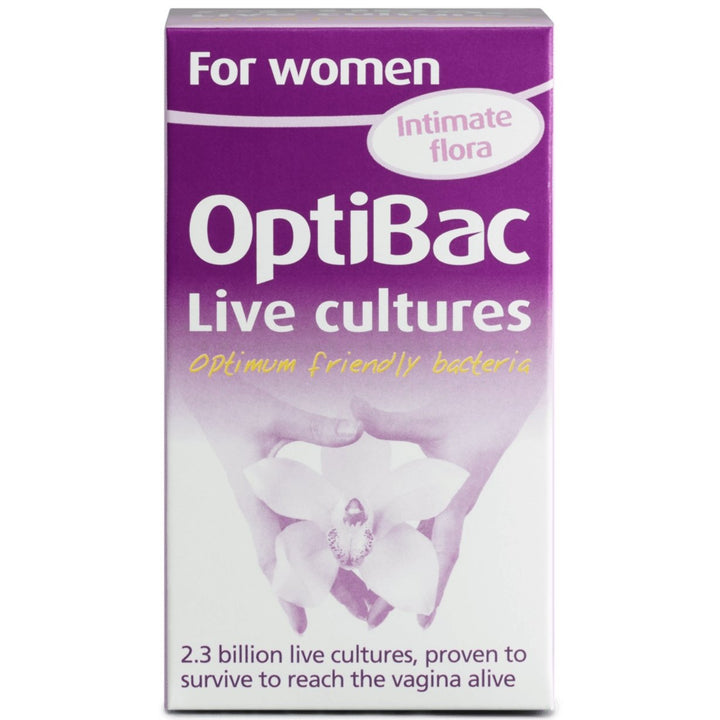 OptiBac Probiotics For Women Intimate Flora - HealthyLiving.ie