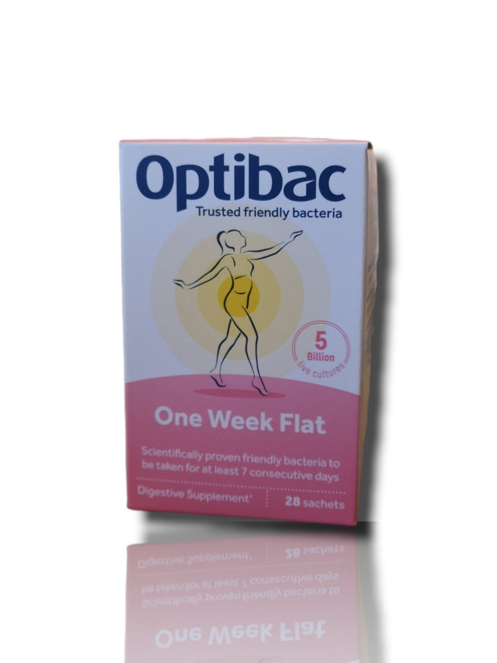 OptiBac Probiotics One Week Flat - 7 Day Course - HealthyLiving.ie