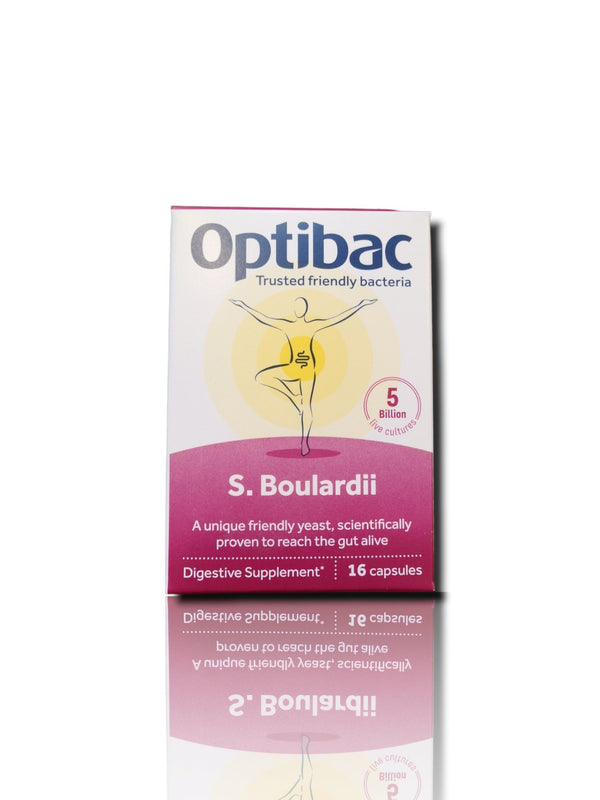 OptiBac Probiotics Saccharomyces Boulardii - HealthyLiving.ie