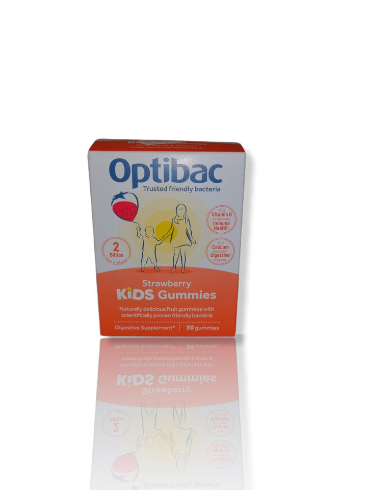 Optibac Strawberry Kids Gummies 30 gummies - HealthyLiving.ie