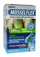Optima Green Lipped Mussel 500mg Tablets - HealthyLiving.ie