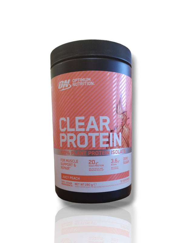 Optimum Nutrition Clear Plant Protein Isolate Juicy Peach 280 g - Healthy Living