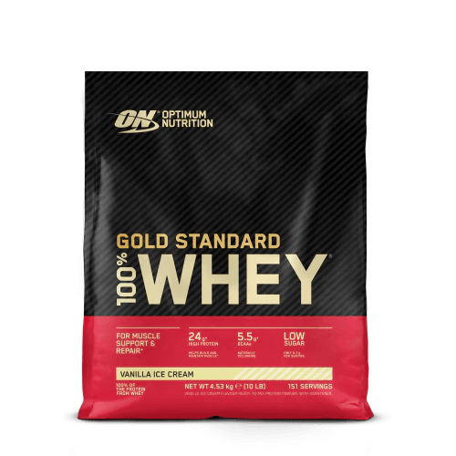 Optimum Nutrition Gold Standard 100% Whey - 4.53kg - HealthyLiving.ie