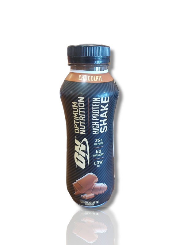 Optimum Nutrition High Protein Shake Chocolate 330ml - HealthyLiving.ie