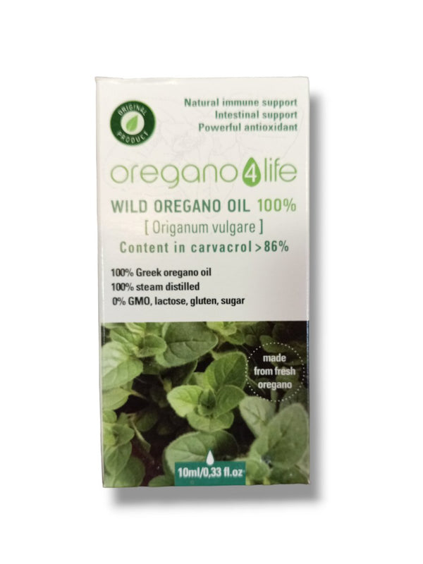Oregano 4 Life Wild Oregano Oil 100% 10ml - Healthy Living