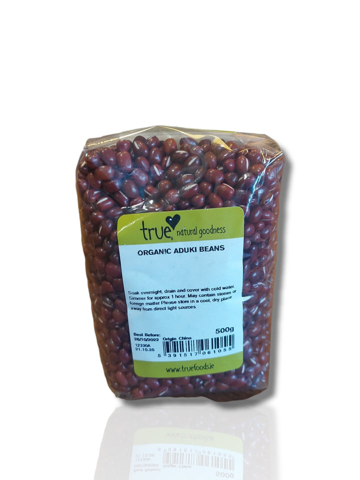 Organic Aduki Beans 500gm - HealthyLiving.ie