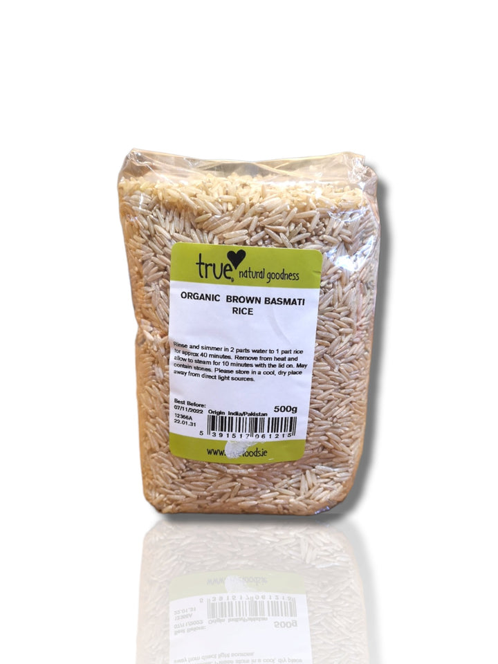 Organic Brown Basmati Rice 500g - HealthyLiving.ie