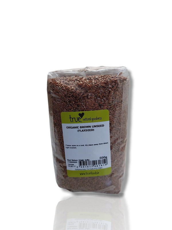 Organic Brown Linseed (Flaxseed) - HealthyLiving.ie