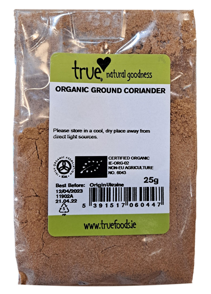 Organic Ground Coriander - HealthyLiving.ie