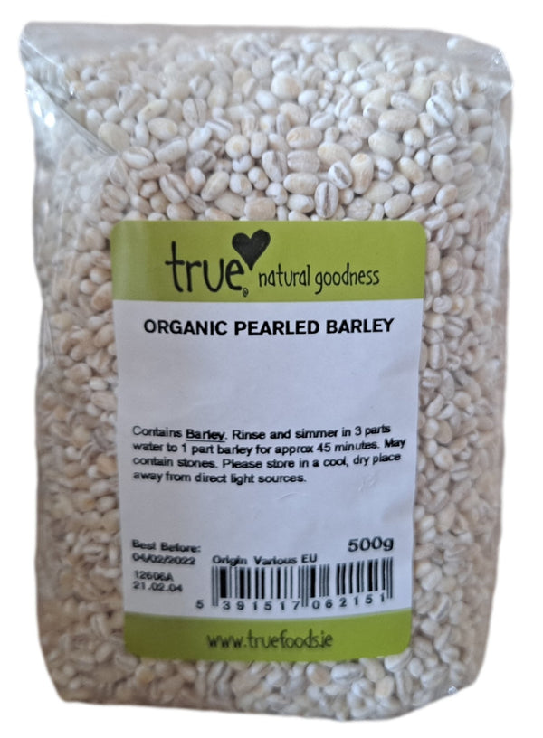 Organic Pearled Barley - HealthyLiving.ie