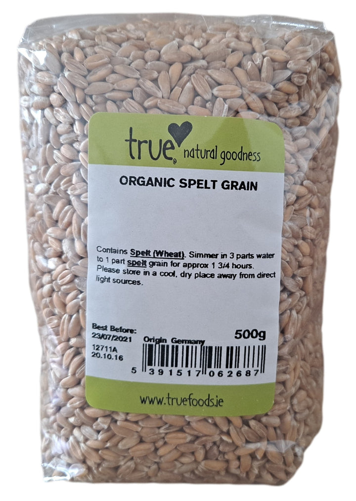 Organic Spelt Grain - HealthyLiving.ie
